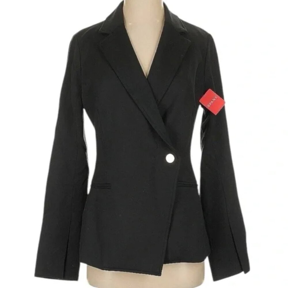 SPANX Black Double-Breasted Blazer - Picture 1 of 13